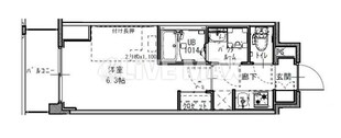 S-RESIDENCE福島玉川Tresの物件間取画像